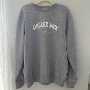 Oversized Crew Neck Sweater, size XL